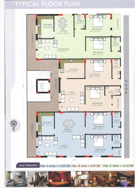 Images for Cluster Plan of Octagon Kashish Apartment