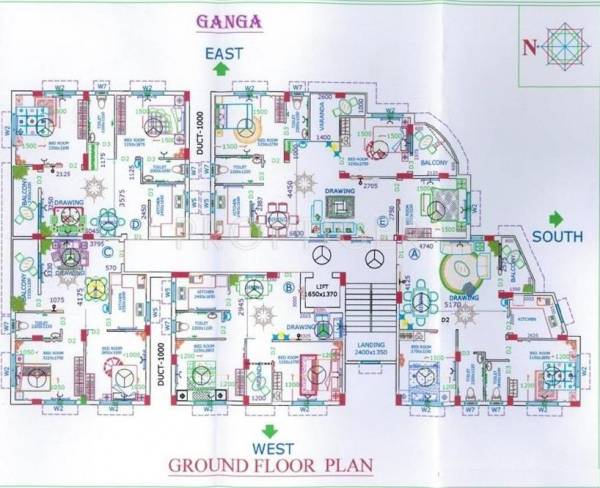 Images for Cluster Plan of RS Ganga Jamuna Bhagirathi