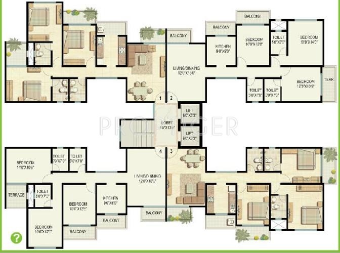 Images for Cluster Plan of Ekta Ekta Greenville