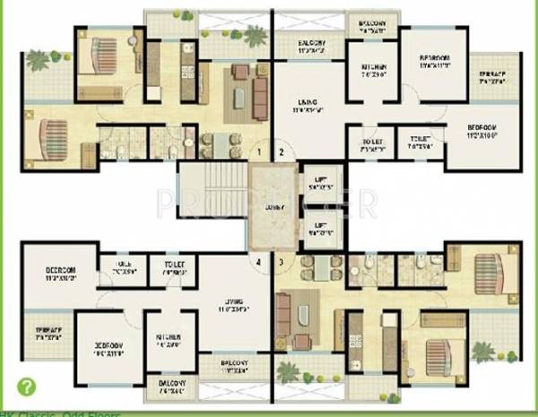 Images for Cluster Plan of Ekta Ekta Greenville Images for Cluster Plan of Ekta Ekta Greenville