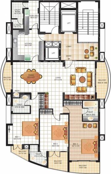 Images for Cluster Plan of SI Belhaven Grande Apartments