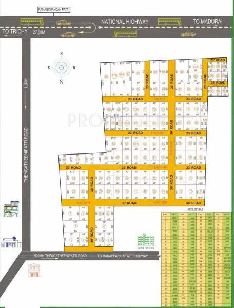 Images for Layout Plan of 3t Properties Aaradhana Gardens