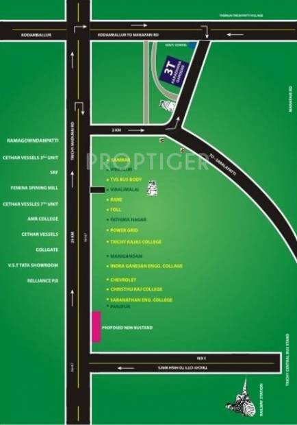 Images for Location Plan of 3t Properties Aaradhana Gardens