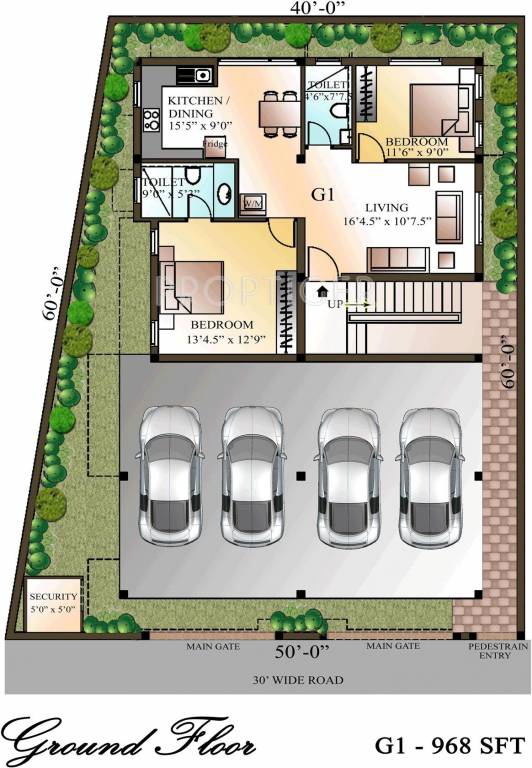 Images for Cluster Plan of Four Square Developer Srinivasa Nagar