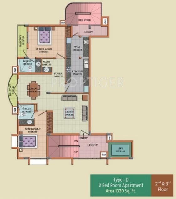 Images for Cluster Plan of SI Amrith Dale Apartments