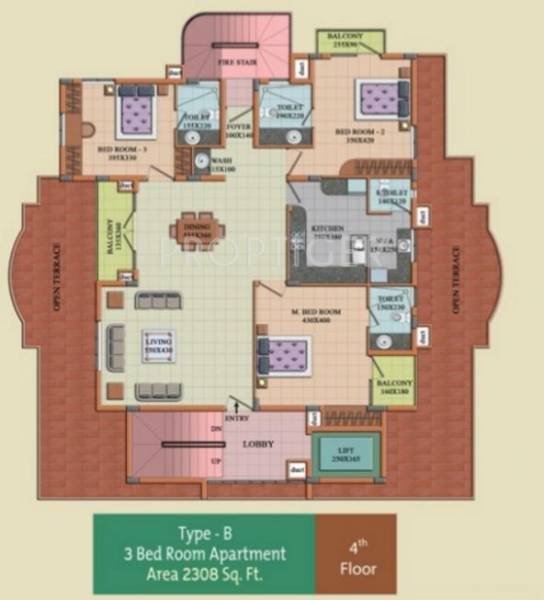 Images for Cluster Plan of SI Amrith Dale Apartments Images for Cluster Plan of SI Amrith Dale Apartments