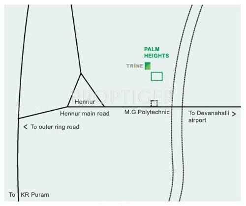 Trine Holdings Palm Heights Location Plan