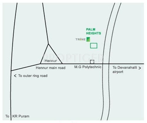 Trine Holdings Palm Heights Location Plan