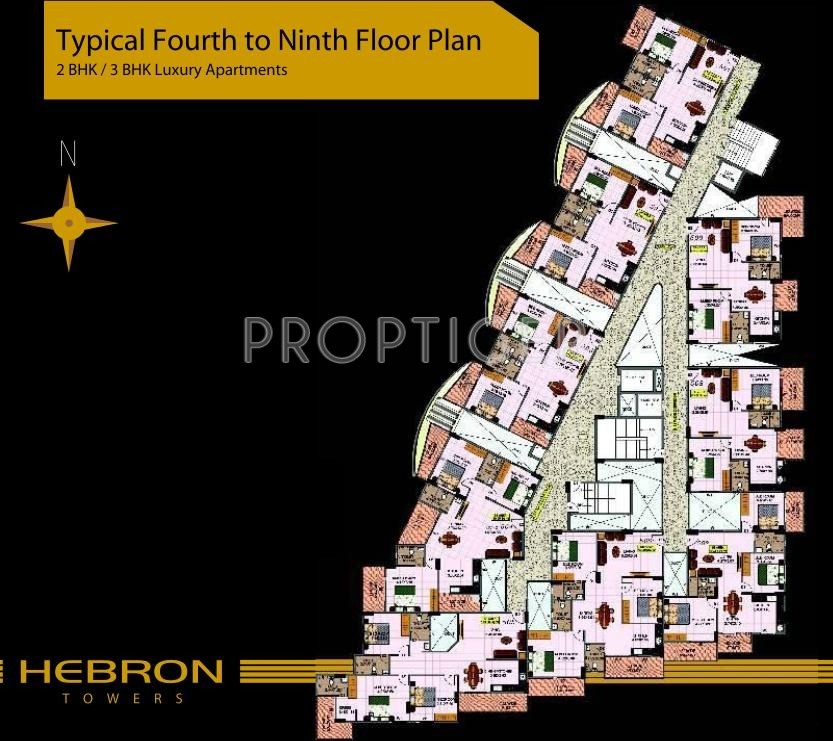 Images for Cluster Plan of Hebron Tower 9
