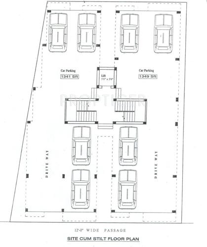 Images for Cluster Plan of VijaySaras Builders Podhigai Apartments