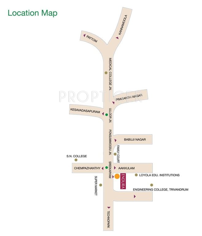 Images for Location Plan of SI Endura Apartments