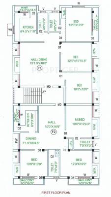 Images for Cluster Plan of Vishnu Kuberan Lotus