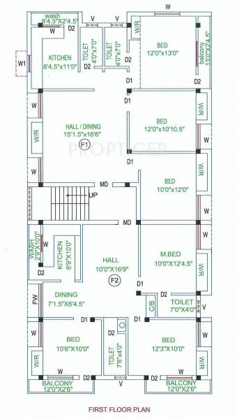 Images for Cluster Plan of Vishnu Kuberan Lotus