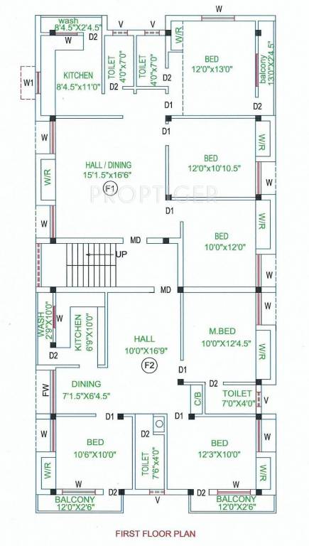 Images for Cluster Plan of Vishnu Kuberan Lotus