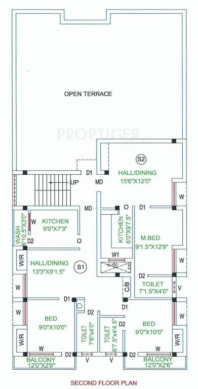 Images for Cluster Plan of Vishnu Kuberan Lotus
