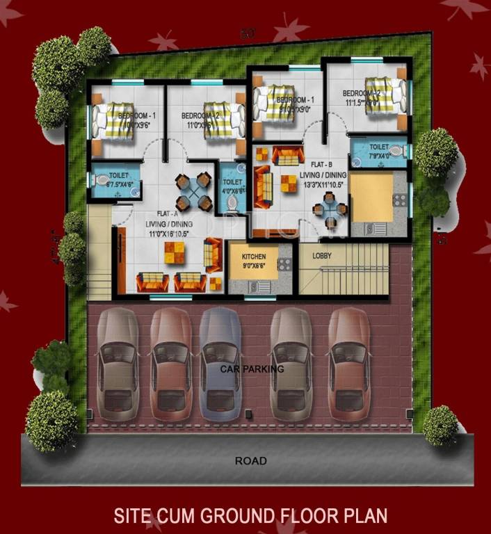 Images for Cluster Plan of Four Square Developer Kremlin Square