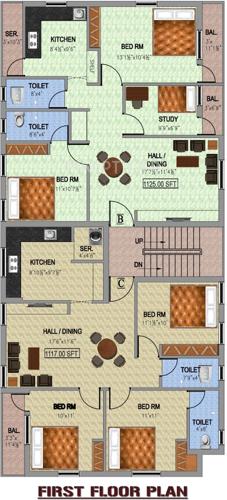 Images for Cluster Plan of Ranganayaki Builders South Firm Manasarovar