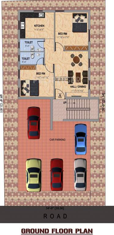 Images for Cluster Plan of Ranganayaki Builders South Firm Manasarovar