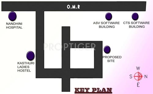 Ranganayaki Builders South Firm Manasarovar Location Plan