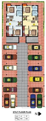 Images for Cluster Plan of Vinayagga Vinayagga Homes