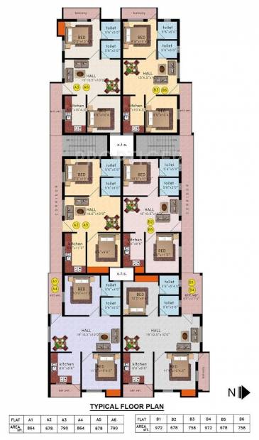 Images for Cluster Plan of Vinayagga Vinayagga Homes