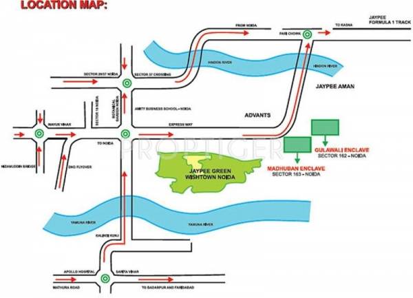 Location Plan Sidhyansh Infrastructures Sri Sai Lok Location Plan