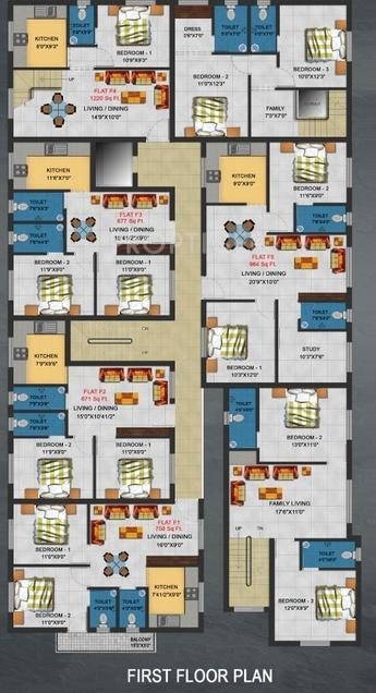Images for Cluster Plan of Four Square Developer Oxford Square