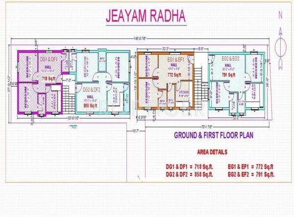 Images for Cluster Plan of Jeayam Shelters Radha Images for Cluster Plan of Jeayam Shelters Radha
