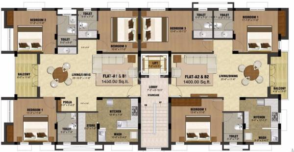 Images for Cluster Plan of Ceebros Sri Lakshmi
