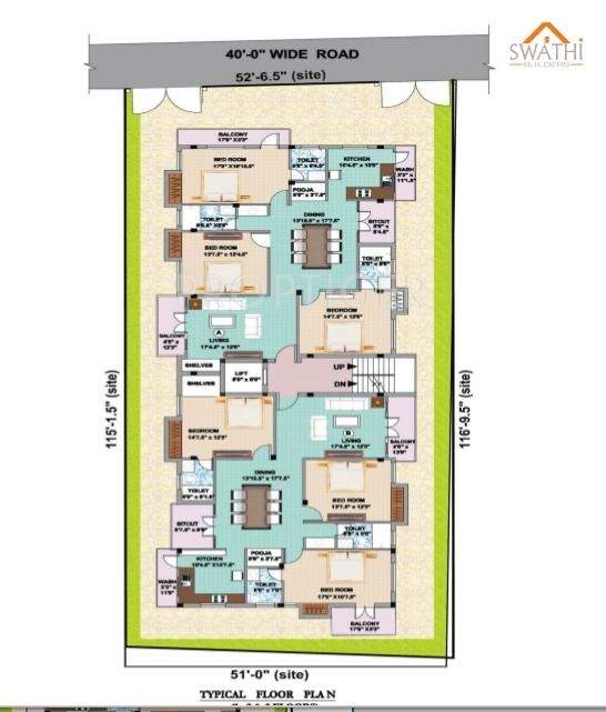 Images for Cluster Plan of Swathi Builders Subhadra