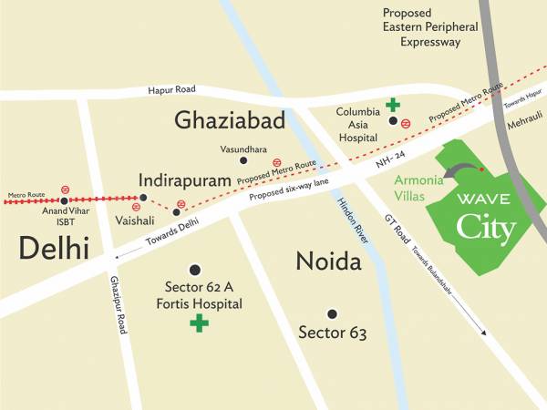 Location Plan armonia-villas Location Plan