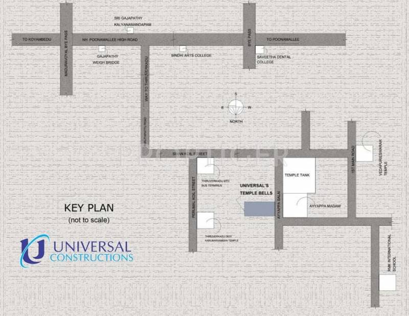 Images for Location Plan of Universal Temple Bells