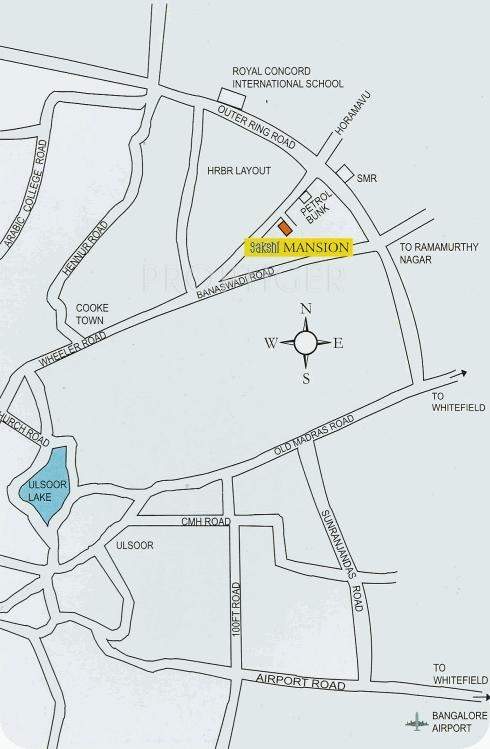  mansion Images for Location Plan of Sakshi Mansion