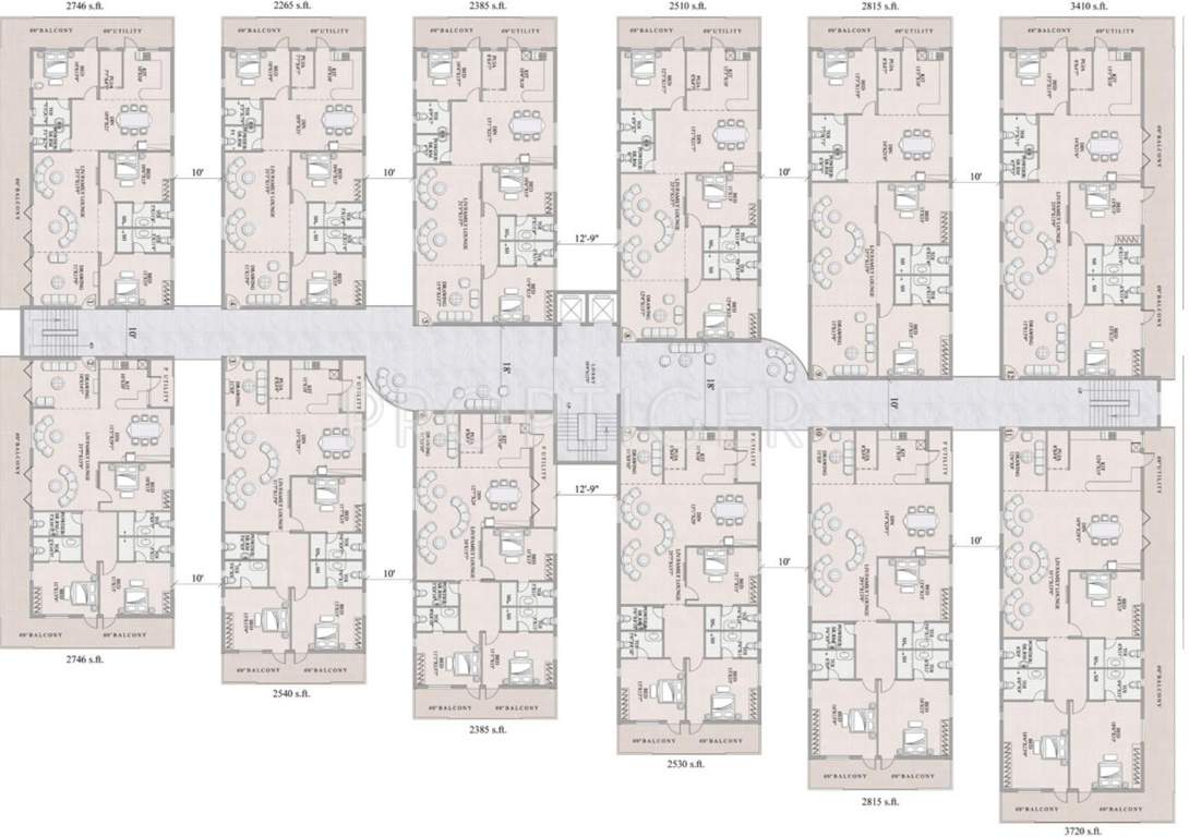 Images for Cluster Plan of  Royal Gardens