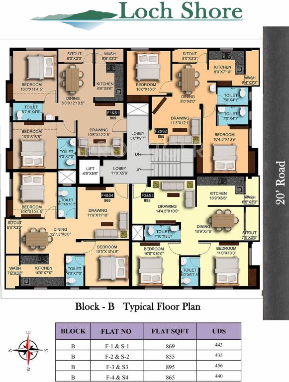 Images for Cluster Plan of Sumangali Residences Loch Shore