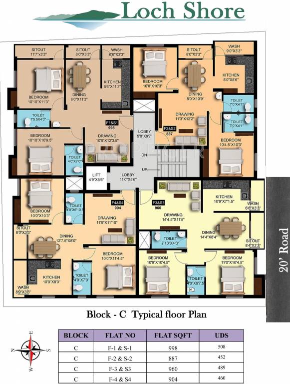 Images for Cluster Plan of Sumangali Residences Loch Shore