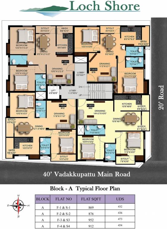 Images for Cluster Plan of Sumangali Residences Loch Shore