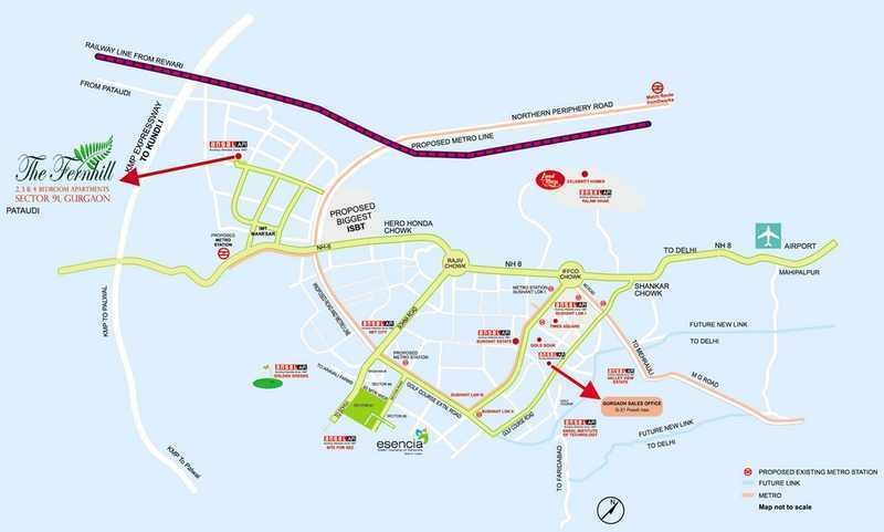  amara villas Location Plan