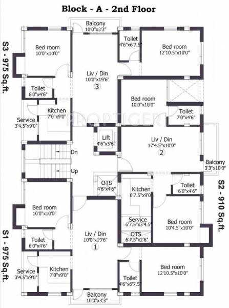 Images for Cluster Plan of Raghavendra Guru Orchids