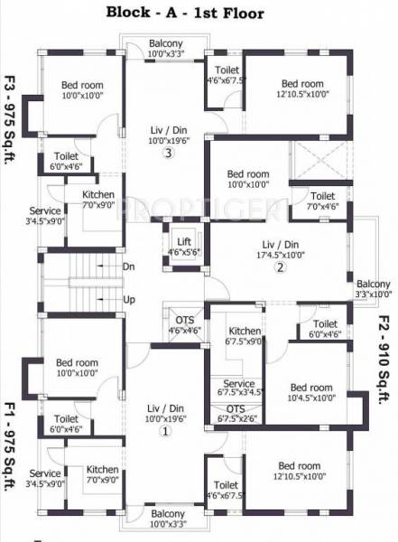 Images for Cluster Plan of Raghavendra Guru Orchids