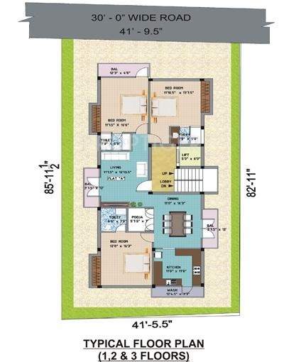 Images for Cluster Plan of Swathi Builders Sita