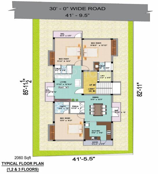 Images for Cluster Plan of Swathi Builders Sita