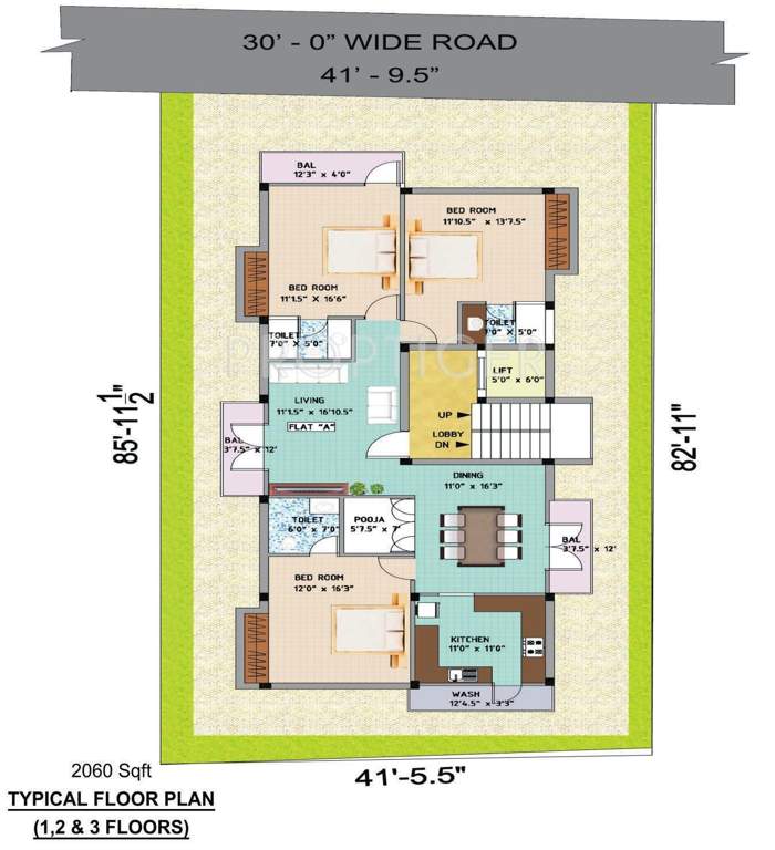 Images for Cluster Plan of Swathi Builders Sita