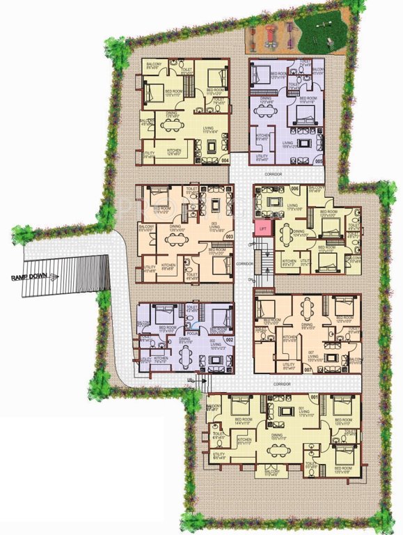 Images for Cluster Plan of Sai Teja Constructions Solace