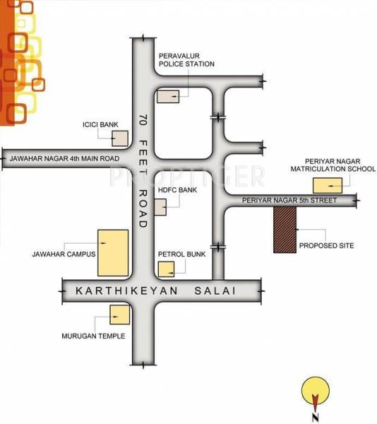 Images for Location Plan of Selvaganesh Vasudev II