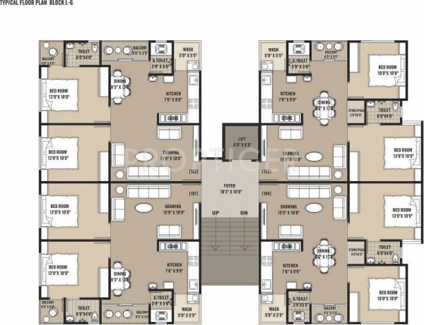 Images for Cluster Plan of Devyug Shanti Pujya Homes