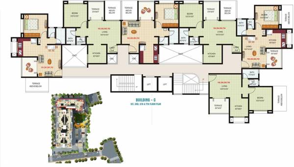 Images for Cluster Plan of GK Dayal Heights
