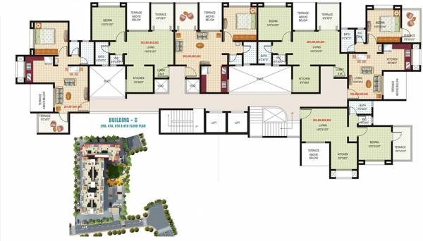 Images for Cluster Plan of GK Dayal Heights