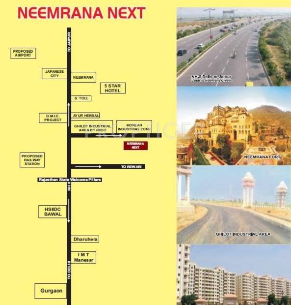 Images for Location Plan of Zenext Neemrana Next