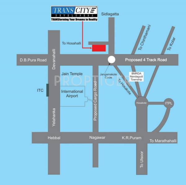 Images for Location Plan of Transcity Aerolights County